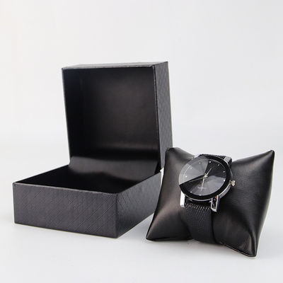 Diamond Crosshatch Textured Hard Paper Watch Case Cardboard Luxury Box