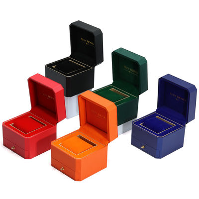 Custom Logo Hard Paper Watch Box Packaging Luxury Storage Organizer With Drawer