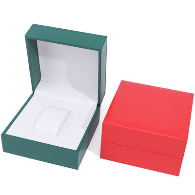 Supple Dirt-Resistant PU Leather Watch Packaging Box Sleek Luxury Storage Case