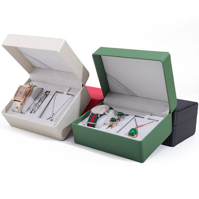 Buy Multi-Functional Practical Watch Packaging Case Pendant Storage Box with Triple Cells online manufacture