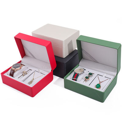 Multi-Functional Practical Watch Packaging Case Pendant Storage Box with Triple Cells