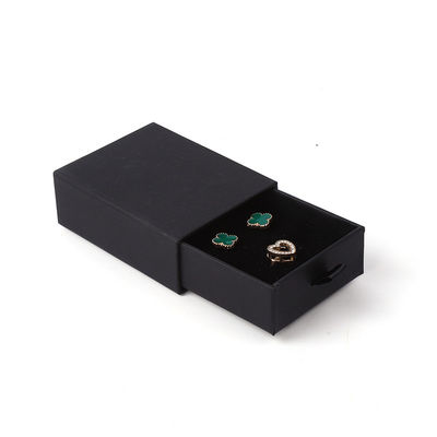 Rectangular jewellery Box Eco Friendly square paper pink drawer Jewelry Box