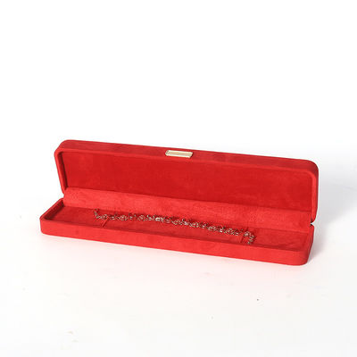 Wholesale manufacturing Luxury Jewellery Box Personalized Custom high end Necklace Bracelet Earrings Ring jewelry set Packaging Velvet red Jewelry Box with logo