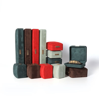 hign end luxury flannel velvet Jewellery Box for bracelet Necklace ring Earring