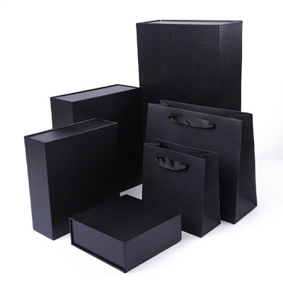 Wholesale manufacturing high quality Magnetic Gift Box Packaging Custom logo luxury Eco Friendly Cardboard Paper Black Magnetic Jewelry Box