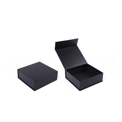Wholesale manufacturing high quality Magnetic Gift Box Packaging Custom logo luxury Eco Friendly Cardboard Paper Black Magnetic Jewelry Box