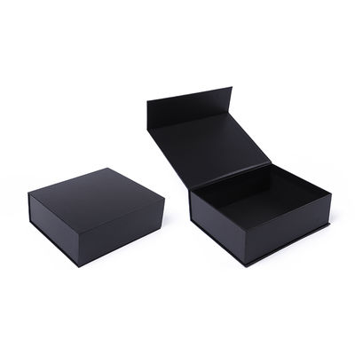 Wholesale manufacturing high quality Magnetic Gift Box Packaging Custom logo luxury Eco Friendly Cardboard Paper Black Magnetic Jewelry Box