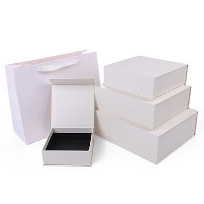 Wholesale manufacturing high quality Magnetic Gift Box Packaging Custom logo luxury Eco Friendly Cardboard Paper White Magnetic Jewelry Box