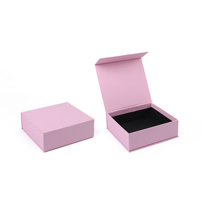 Wholesale manufacturing high quality Magnetic Gift Box Packaging Custom logo luxury Eco Friendly Cardboard Paper pink Magnetic Jewelry Box