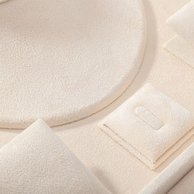 customizable premium Velvet Jewelry Trays OEM Jewellery Trays display for jewelry set