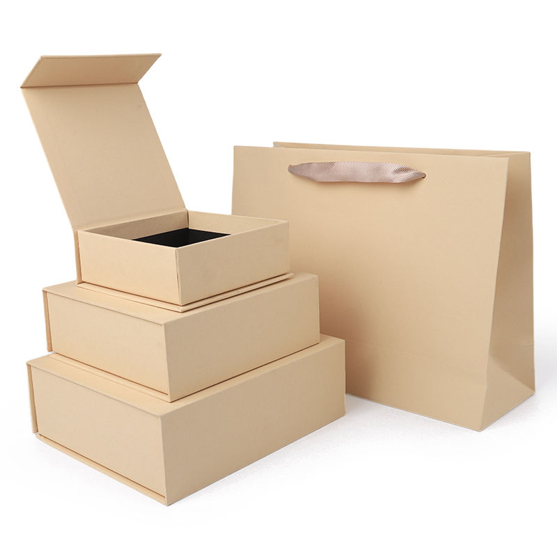 Wholesale manufacturing high quality Magnetic Gift Box Packaging Custom logo luxury Eco Friendly Cardboard Paper Yellow Magnetic Jewelry Box