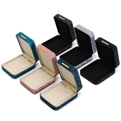Hanhong Custom Rounded Corner Moon Pattern Iron Box for Women Set in Black Microfiber Skin